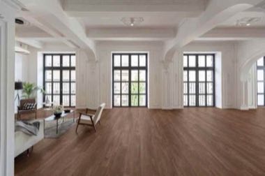 Lyon SPC vinyl flooring shown in a room setting