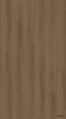 Santiago 12mm waterproof laminate flooring styled in a cozy interior